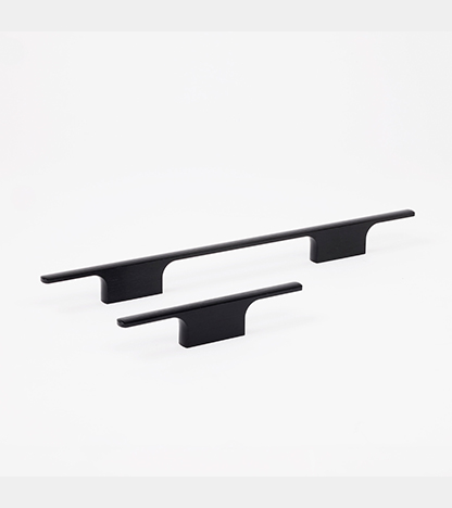 T knob & bridge handle - Black