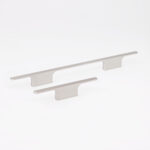 T knob & bridge handle - Satin Nickel